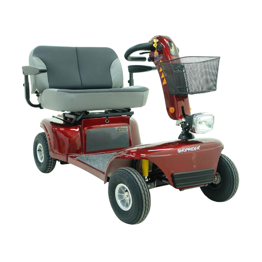 Shoprider Large Bench Seat 4 Wheel Scooter