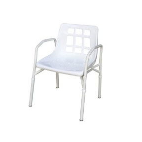 Ansa Aluminium Shower Chair with Arms
