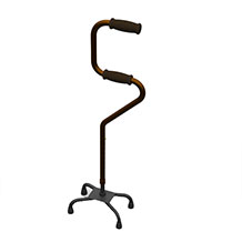 Redgum Crooked Cane with Hand Strap