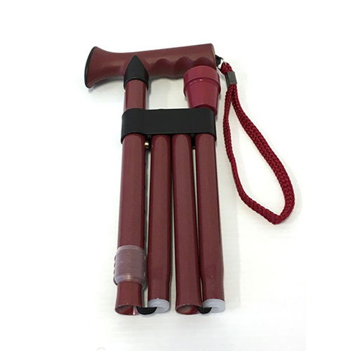Redgum Folding Cane