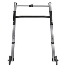 Redgum Folding Walking Frame 5″ Front Wheel