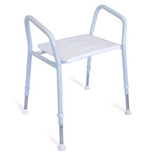 Redgum Heavy Duty Shower Stool