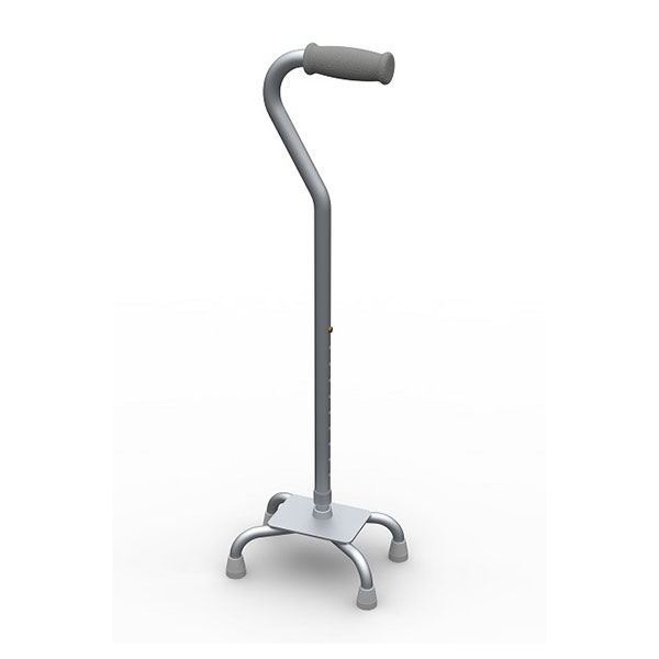Redgum Quad Cane Steel Base – 310mm (L) x 205mm (W)