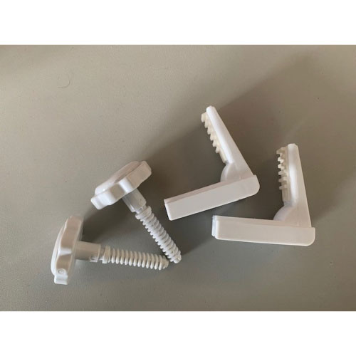 Redgum Raised Toilet Seat Replacement Clips (Pair)