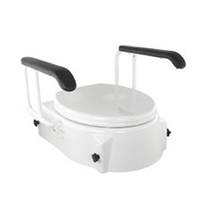 Unicare Raised Toilet Seat, with Arms