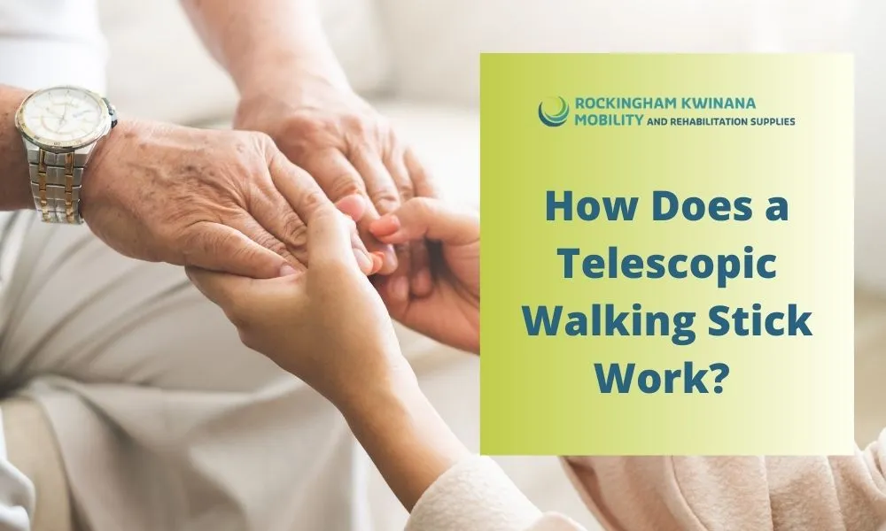 How Does Telescopic Walking Stick Work