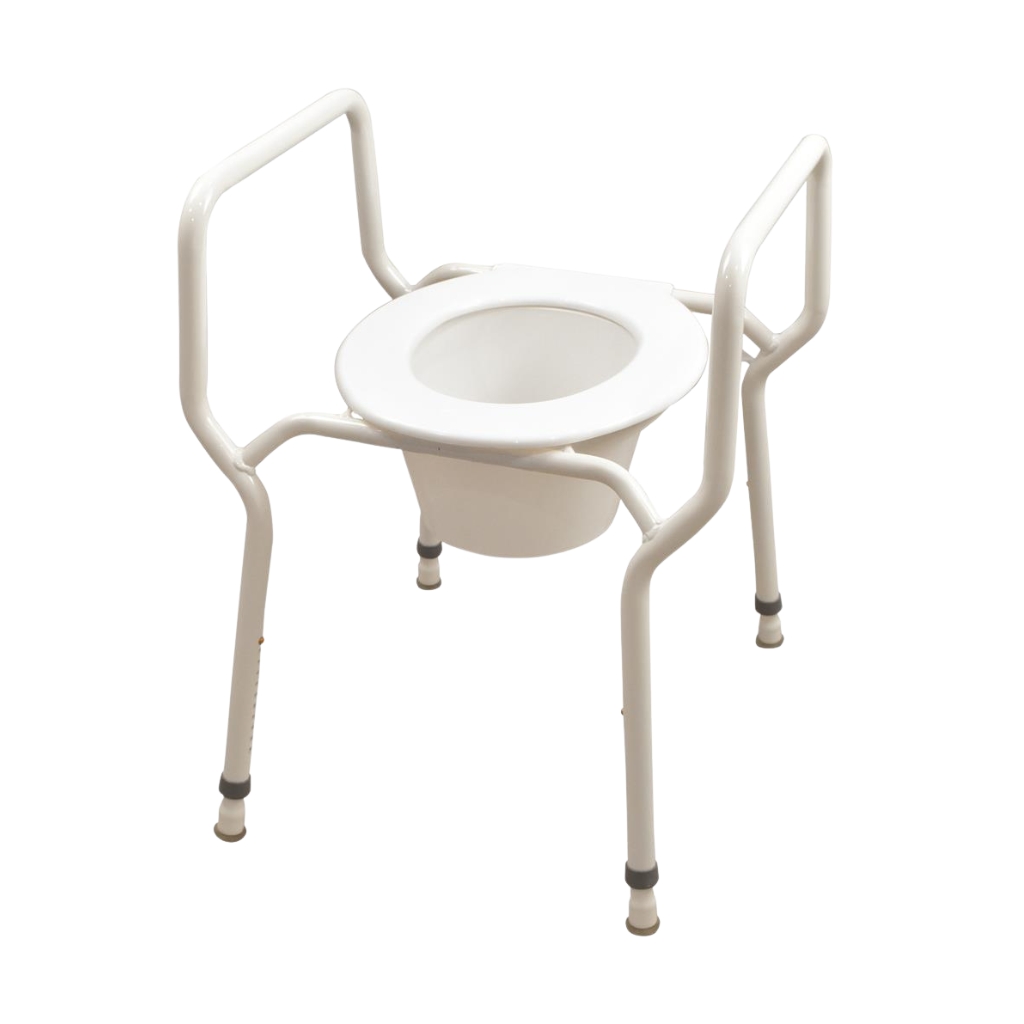 K-Care Over Toilet Frame With Seat Flap