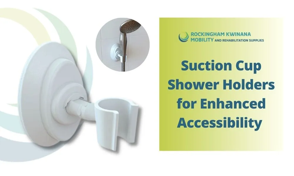 Suction Cup Shower Holders for Enhanced Accessibility 